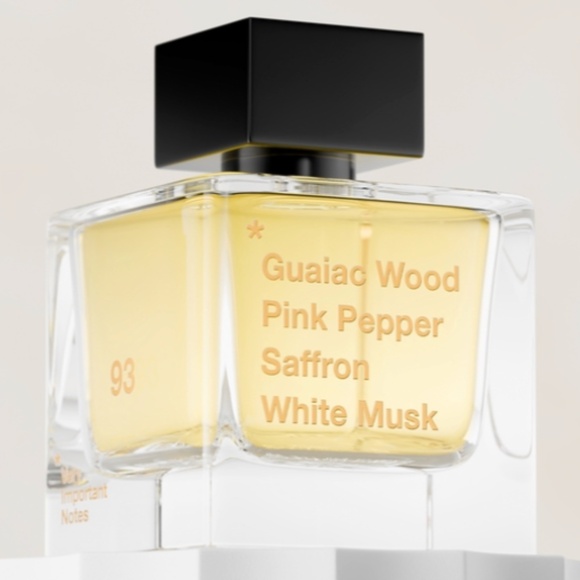 Sarib Very Important Notes 93 Guaiac Wood Pink Pepper Saffron Musk Unisex 100 ml - Picture 1 of 3